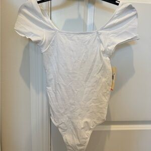NWT white bodysuit